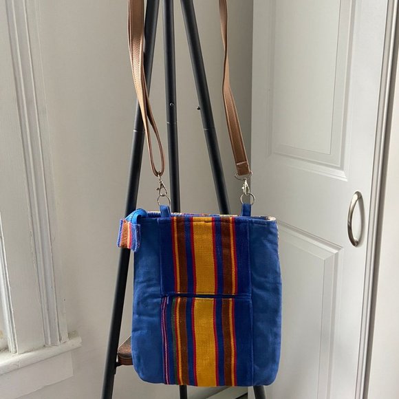 Crossbody bag Mexican textiles - Picture 2 of 5